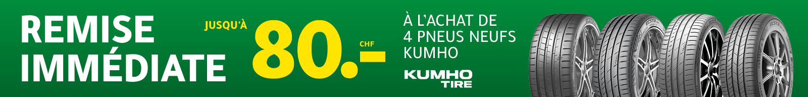 Kumho 2026 80 CHF