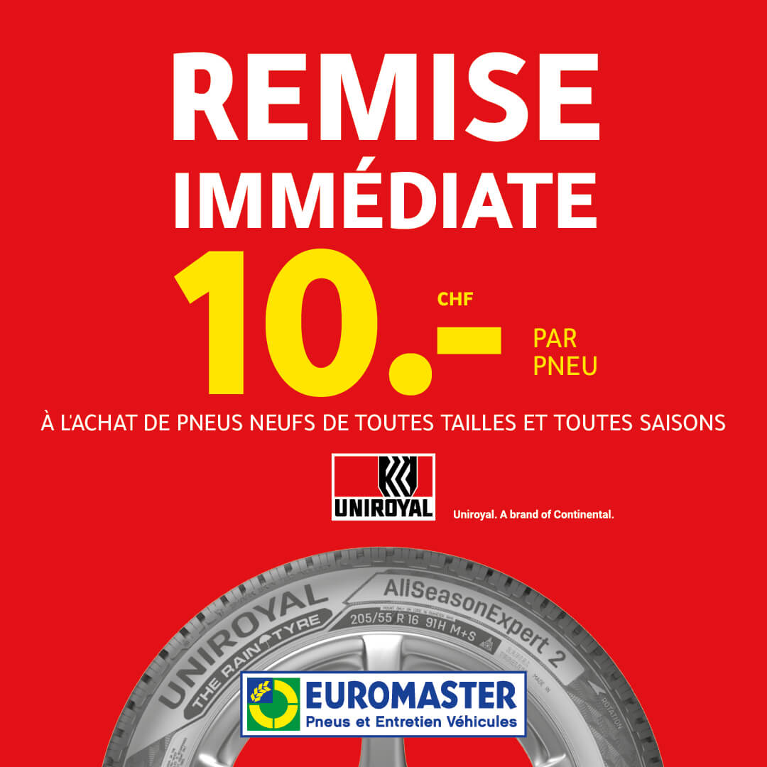 Nouvelle offre Euromaster