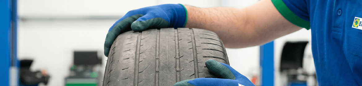 worn tyres